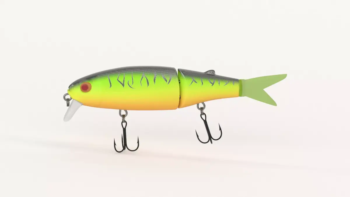 swimbait fishing lure v3 3D model