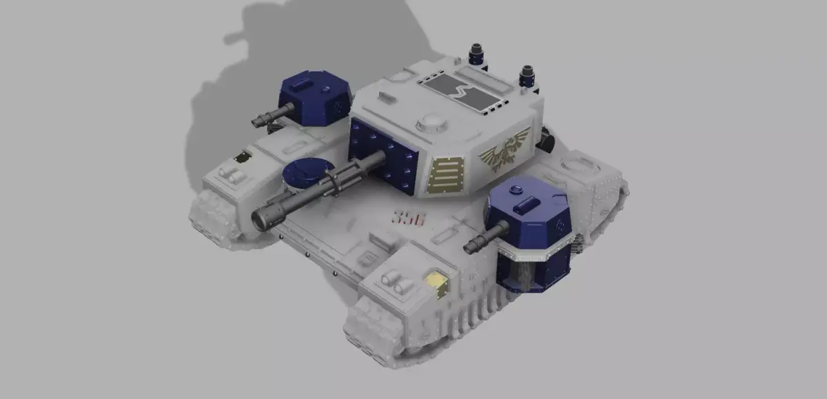Bane blade style tank 3D print model