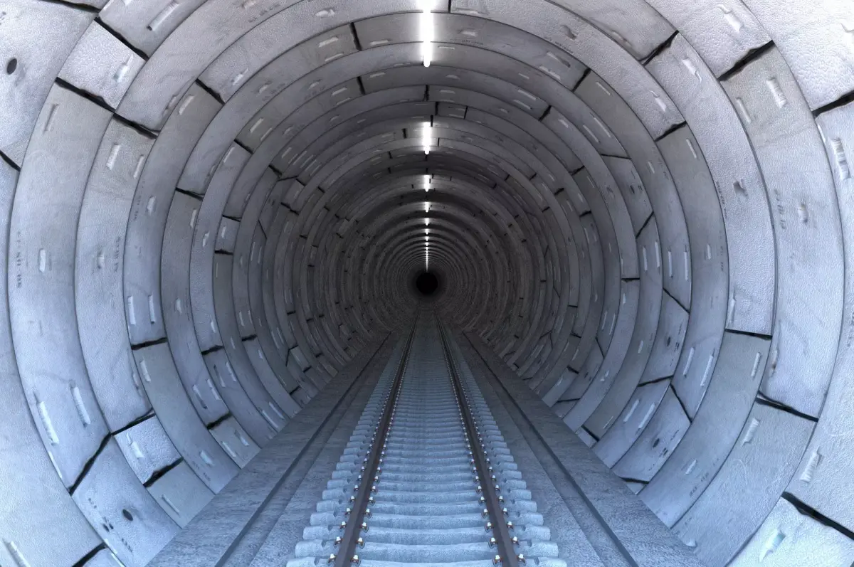 Railway Tunnel 3D model