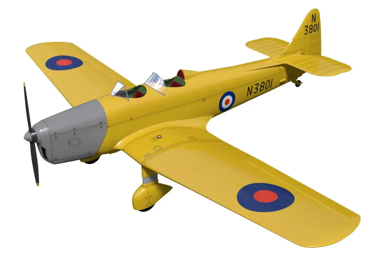 Miles M14 Magister 3D model purchase