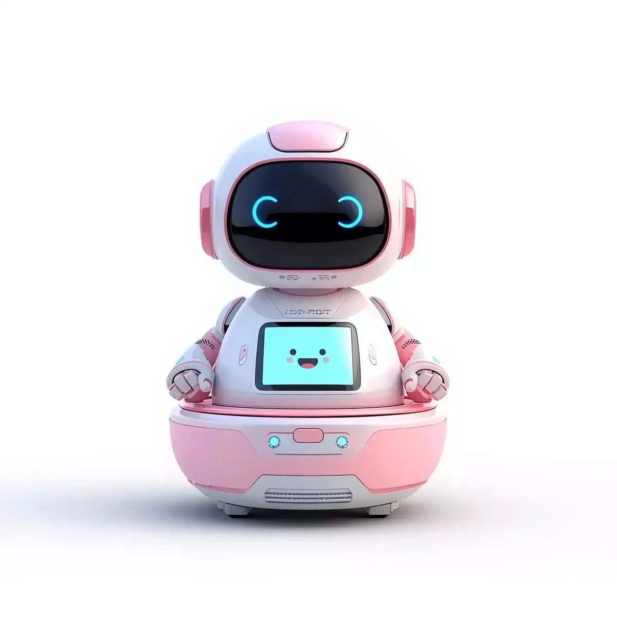 Cute Hover Bot 3D Model v3 Low-poly 3D model