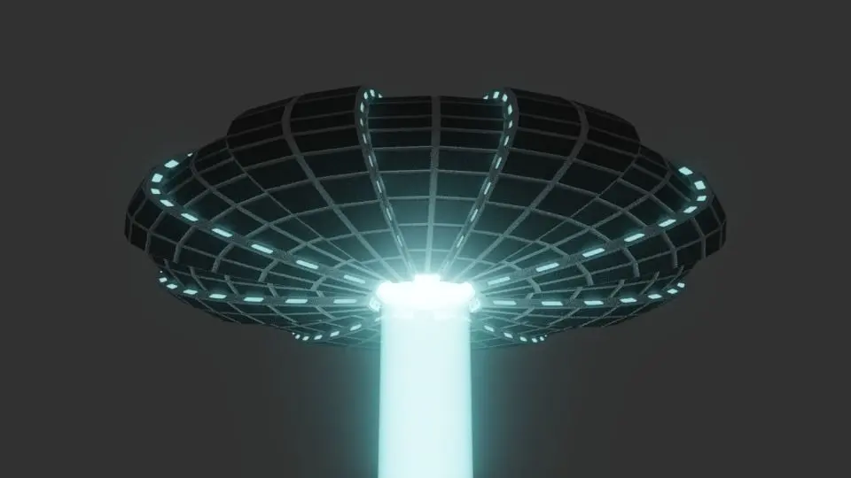 Saucer Concept 4 Free 3D model