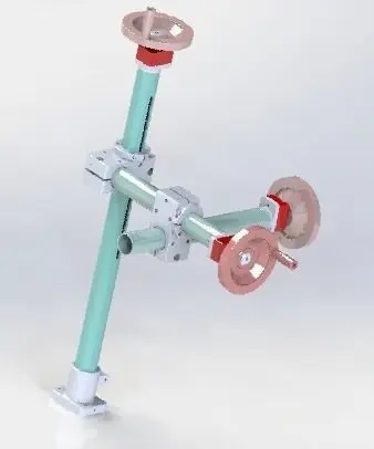 XYZ axis  fine-tuning  handle 3D model