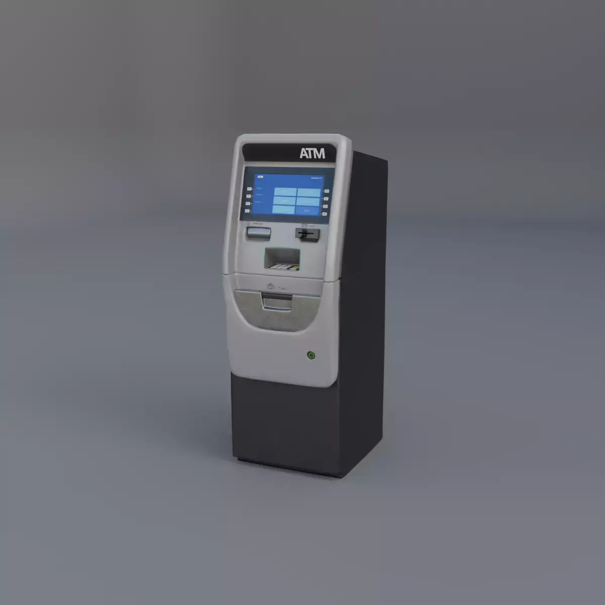 ATM Machine Low-poly 3D model