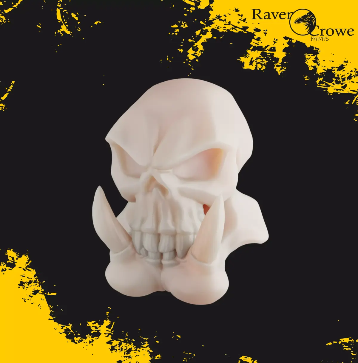 FREE Orc Skull Free 3D print model