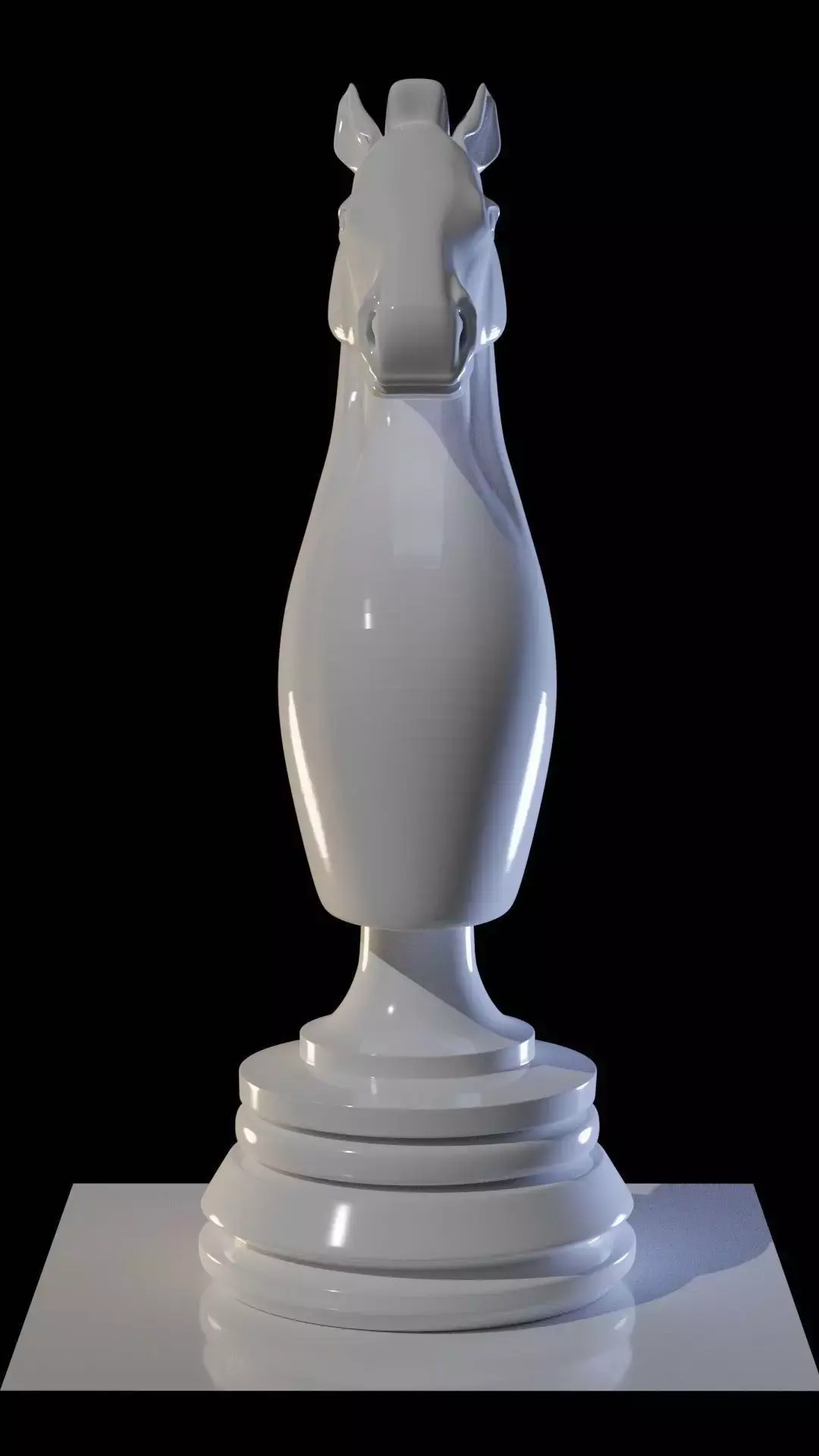 Chess knight 3D printing 3D model