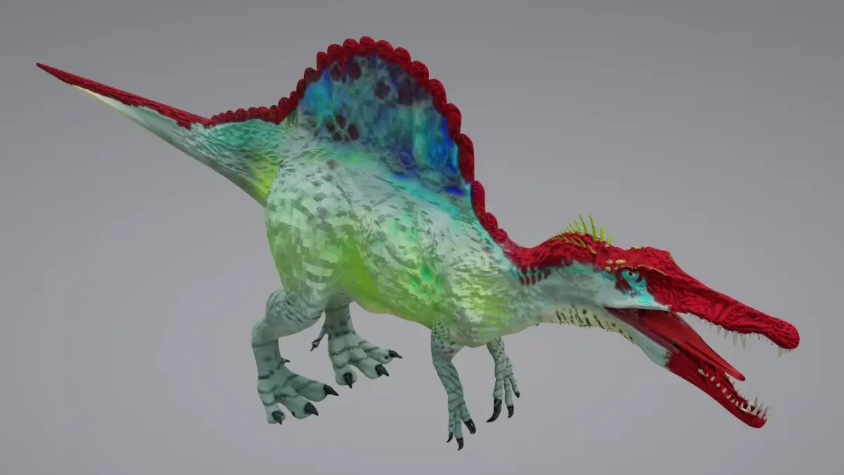 Spinosaurus dinosaur 3D model purchase