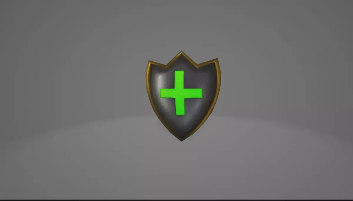AutoRoyale Buff Defend Low-poly 3D model