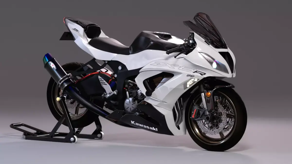Kawasaki Ninja ZX636 6R 2015 3D model