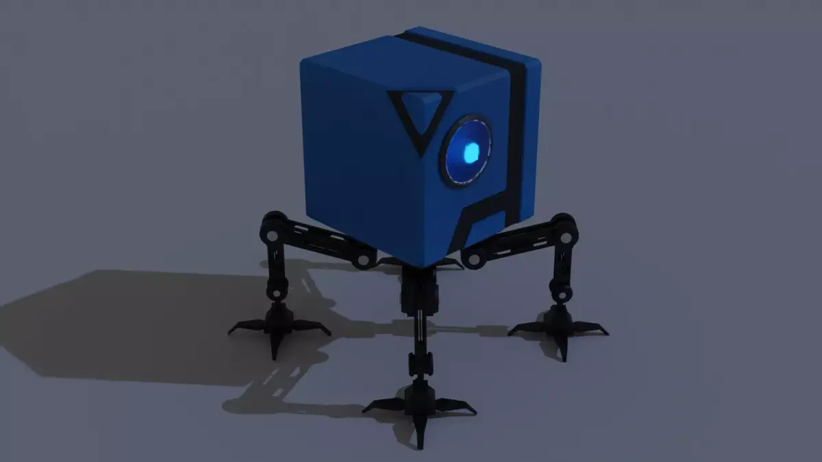 Cub Robot  Free 3D model