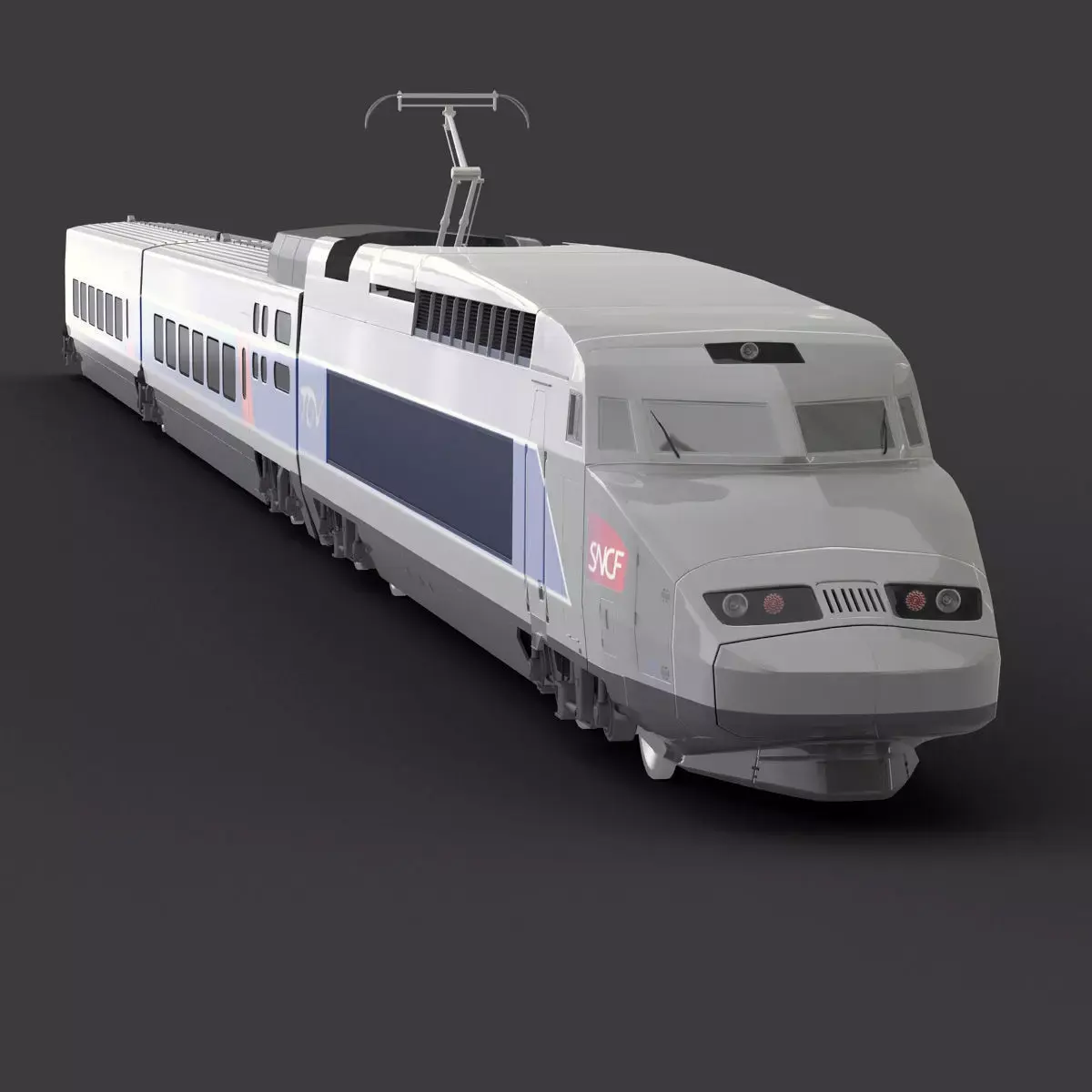 TGV Train 3D model