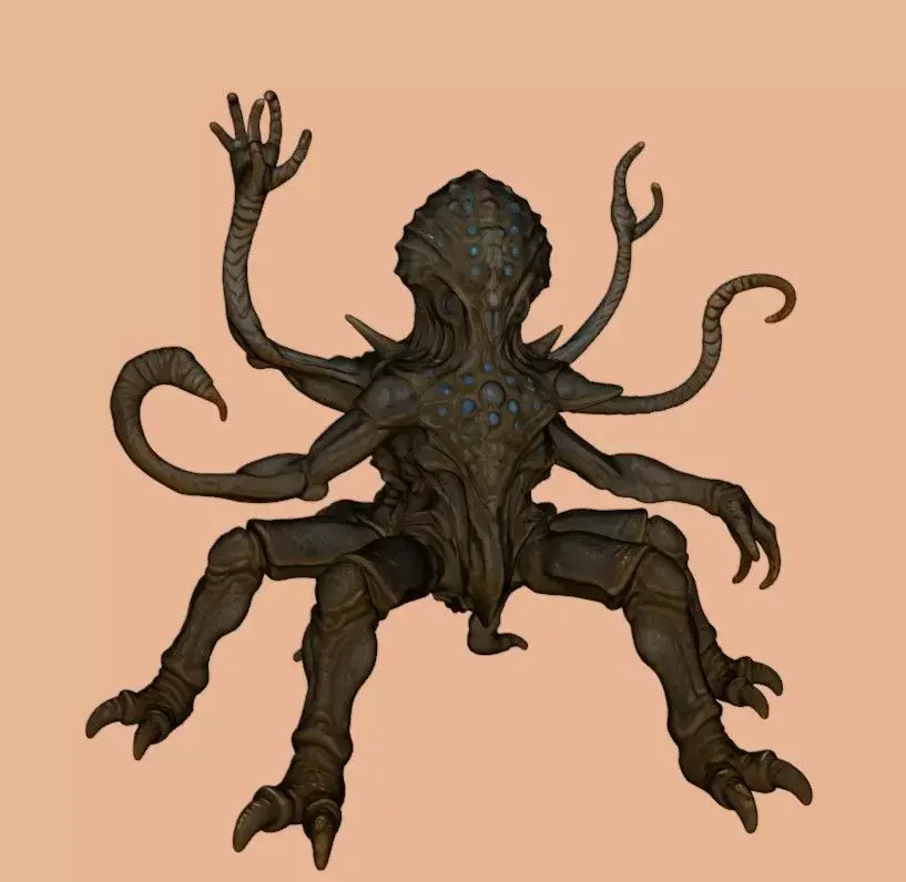XarvZhul The Thousand-Eyed Herald 3D print model