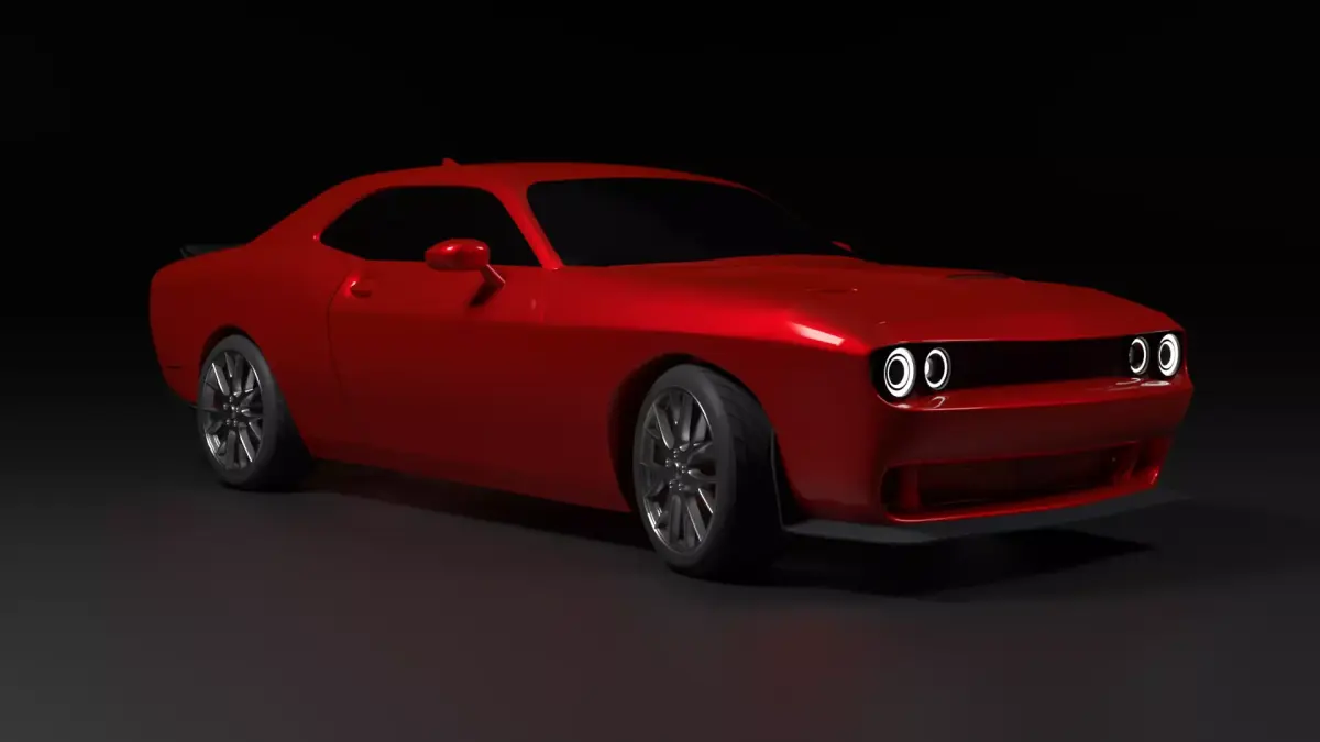 Dodge Challenger SRT Free 3D model