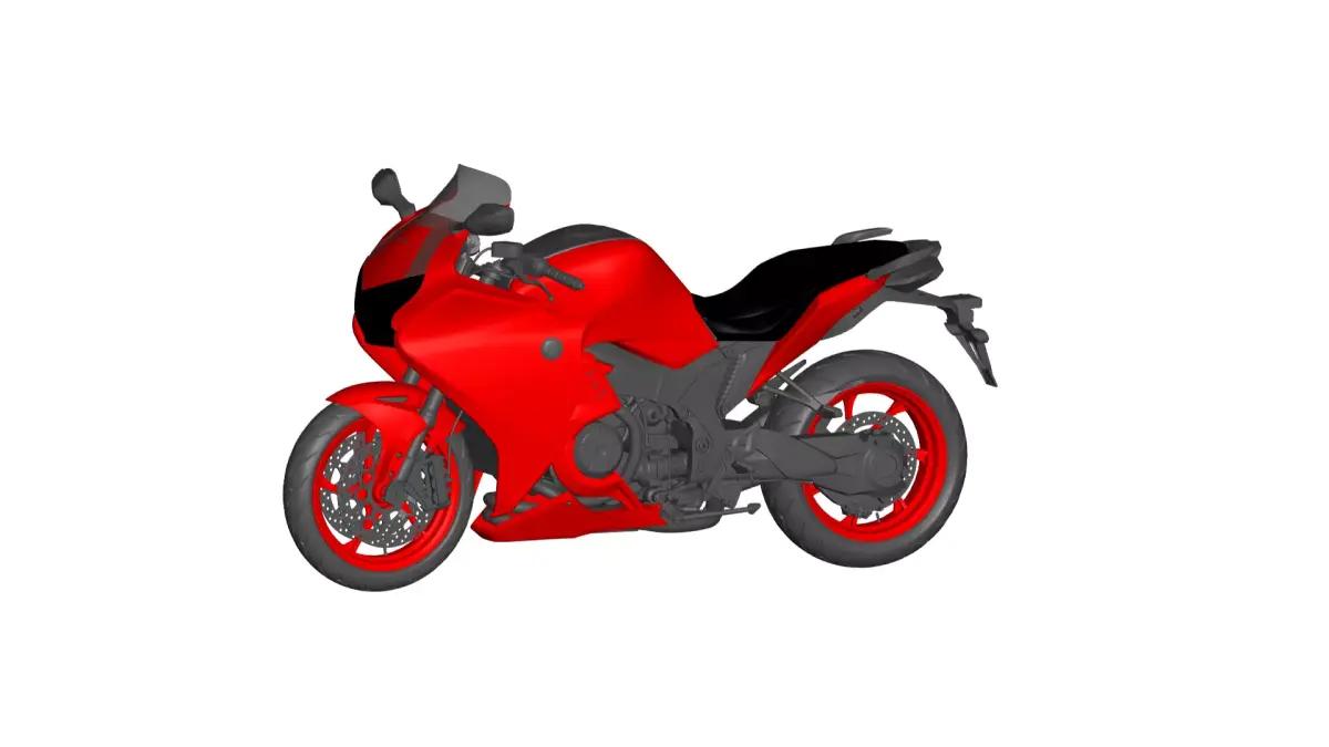  VFR 1200  3D model