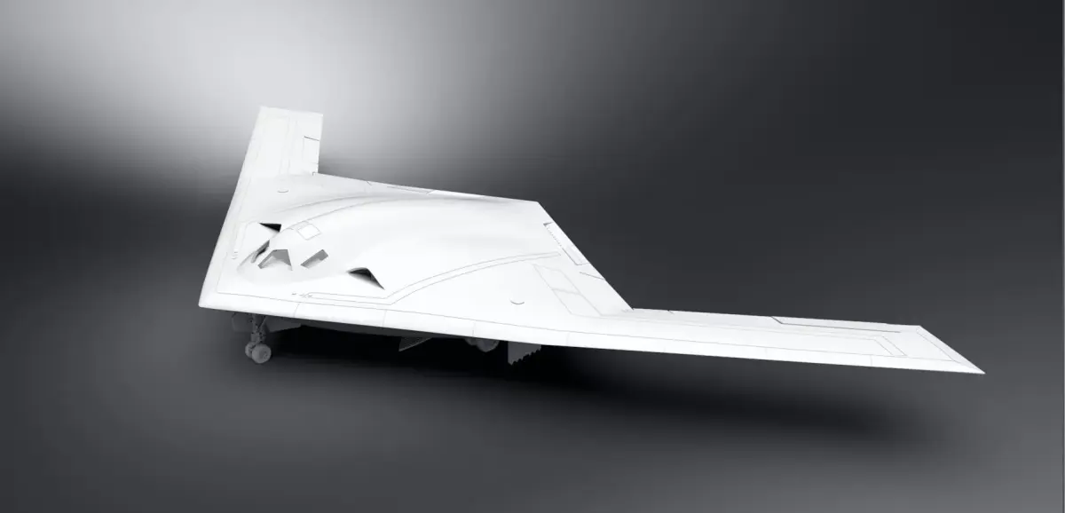 B21 Raider scale moel 3D print model