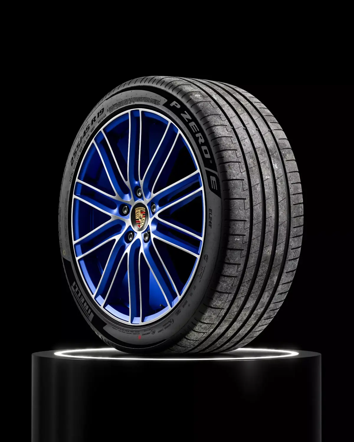 Pirelli E 255 45 R19 3D model