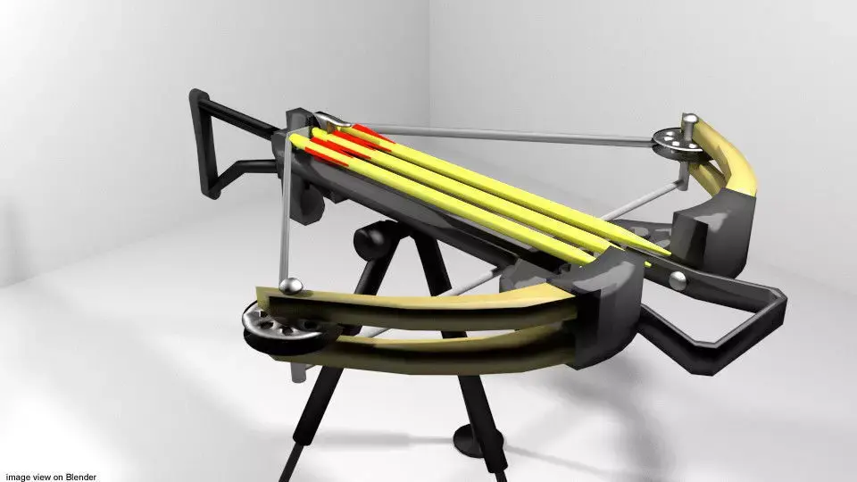 Crossbow - Multiple 3D model