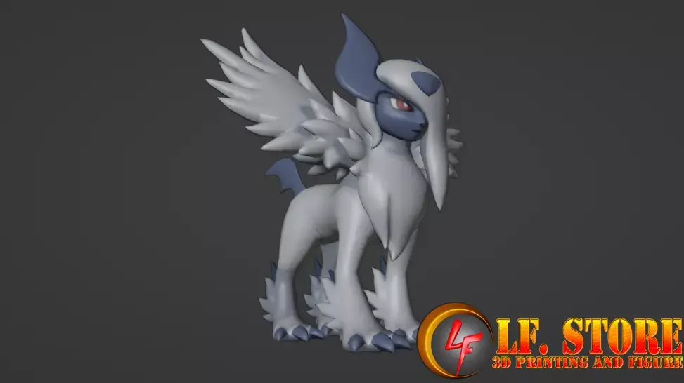Pokemon Mega Absol 3D model