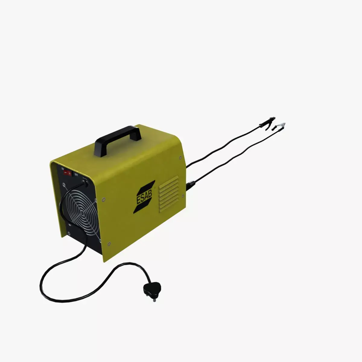 Welding machine 3D model 2