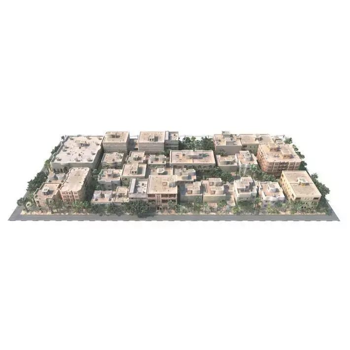 city 02 set 07 am 133 3D model