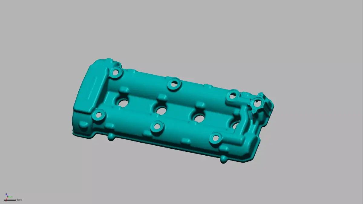 Suzuki Hayabusa Gen 1 1999 to 2007 Valve Cover 3D Scan CAD STL  3D model