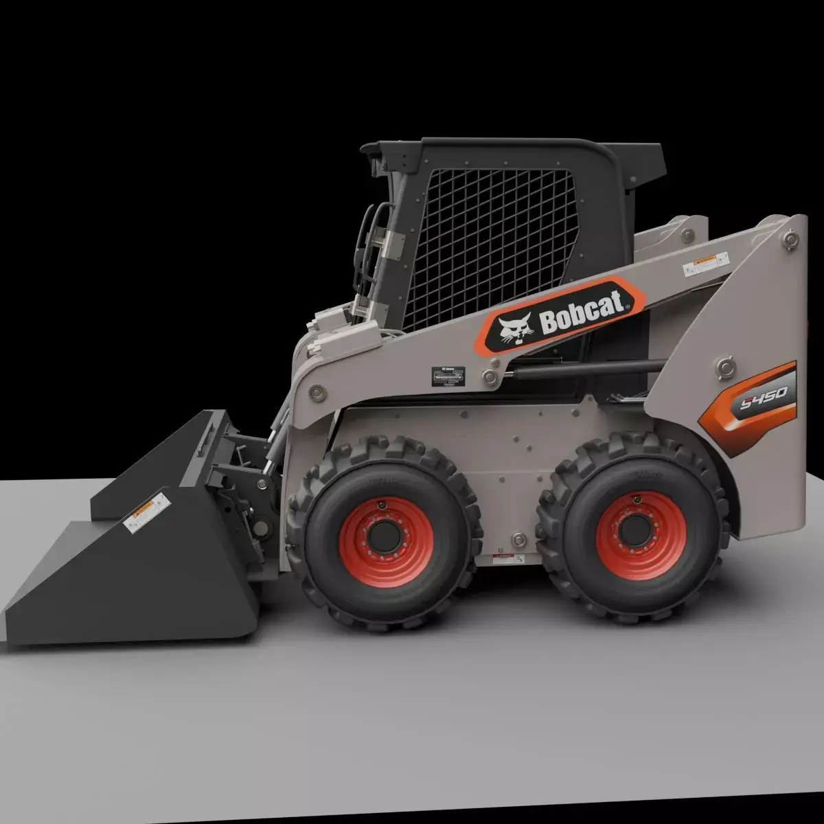 Bobcat Skid Steer Loader S450 3D model