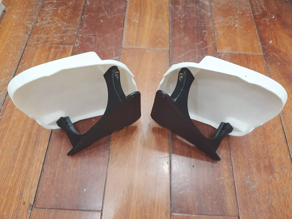 GC8 3 Holes Fog Light Cover Bracket 3D Scanned 3D print model
