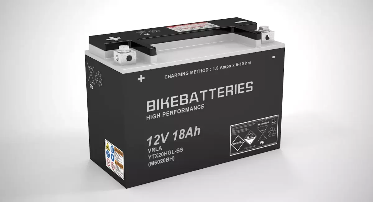 Motorcycle Battery 3D model