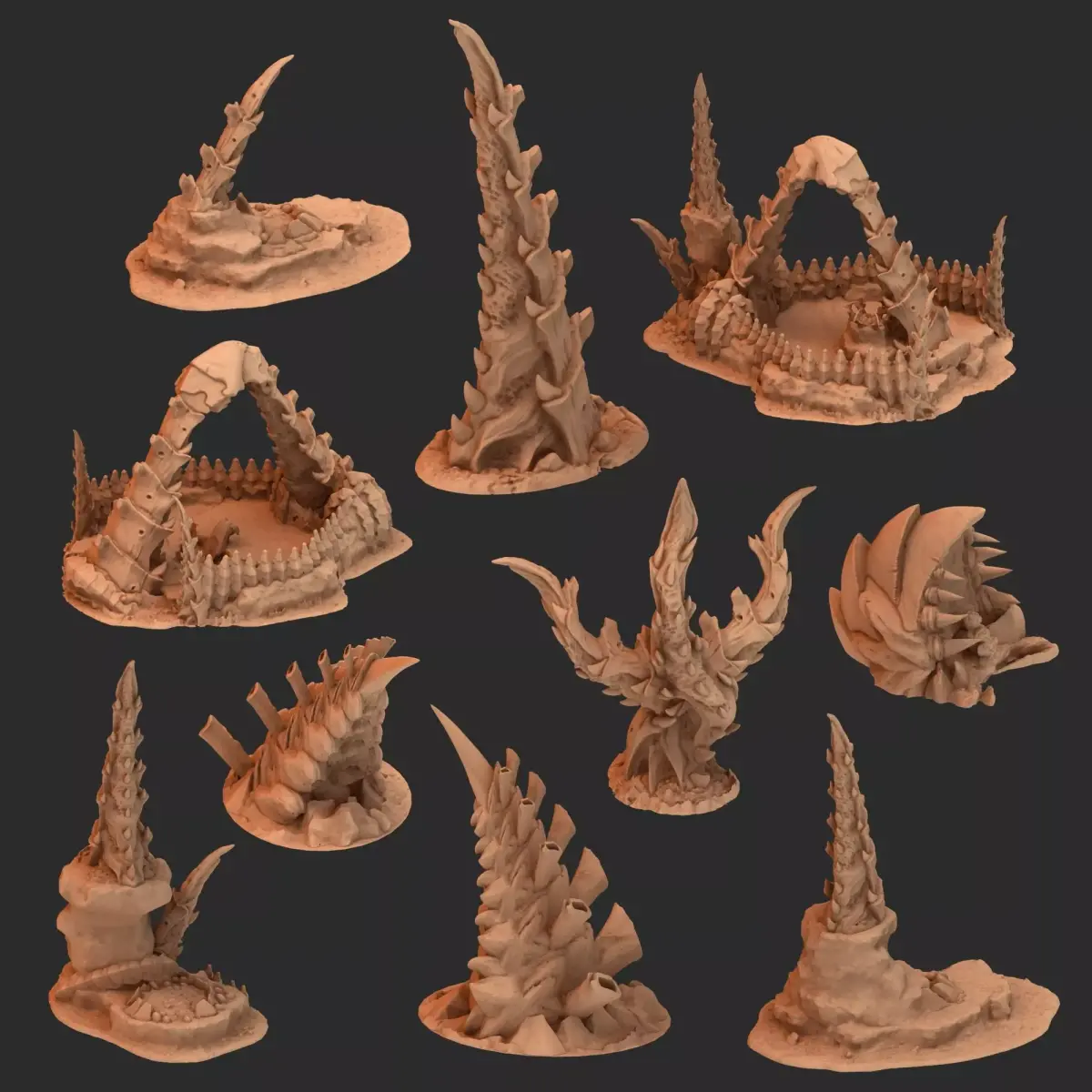 Tyty bug party terrain remix Part 5 Free 3D print model