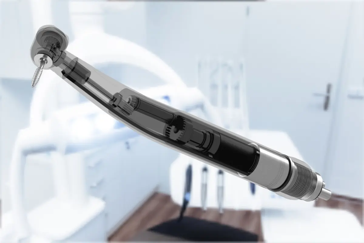 Internal Structure Dental Drill 3D model