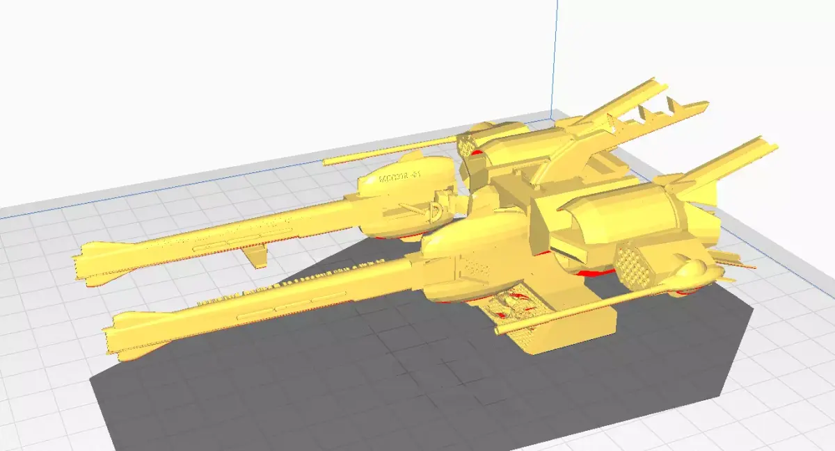 Gundam Seed Meteor Unit for Freedom and Justice Gundam 3D print model