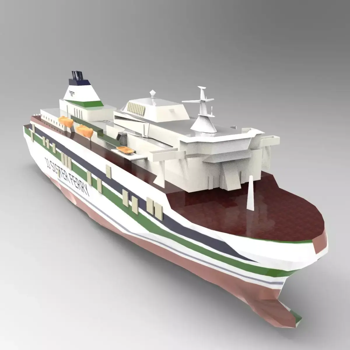 JJ Sister Ferry 3D model