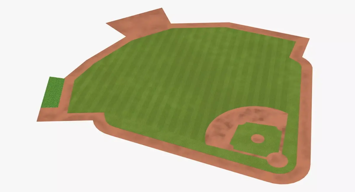 Baseball Diamond 3D model