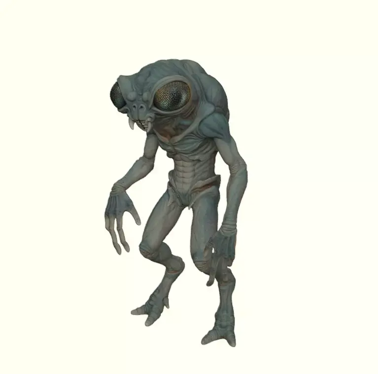 Broken-Mandible Seeker Free 3D print model