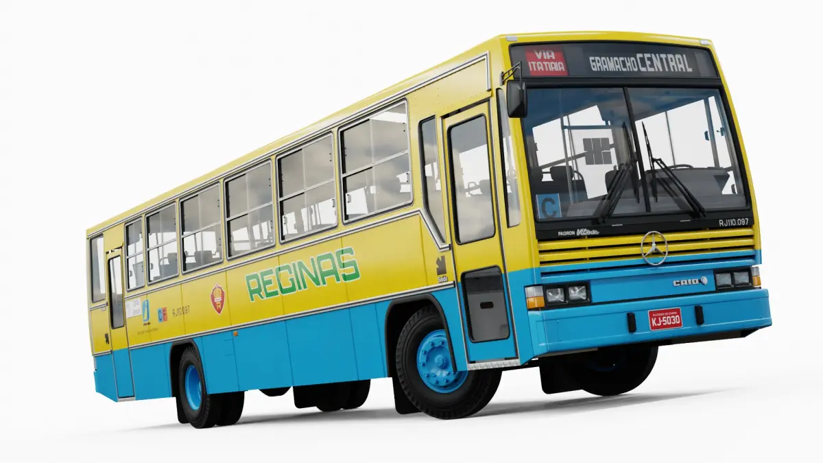 1989 Caio Padron Vitoria Reginas MB OF-1315 Gas 3D model