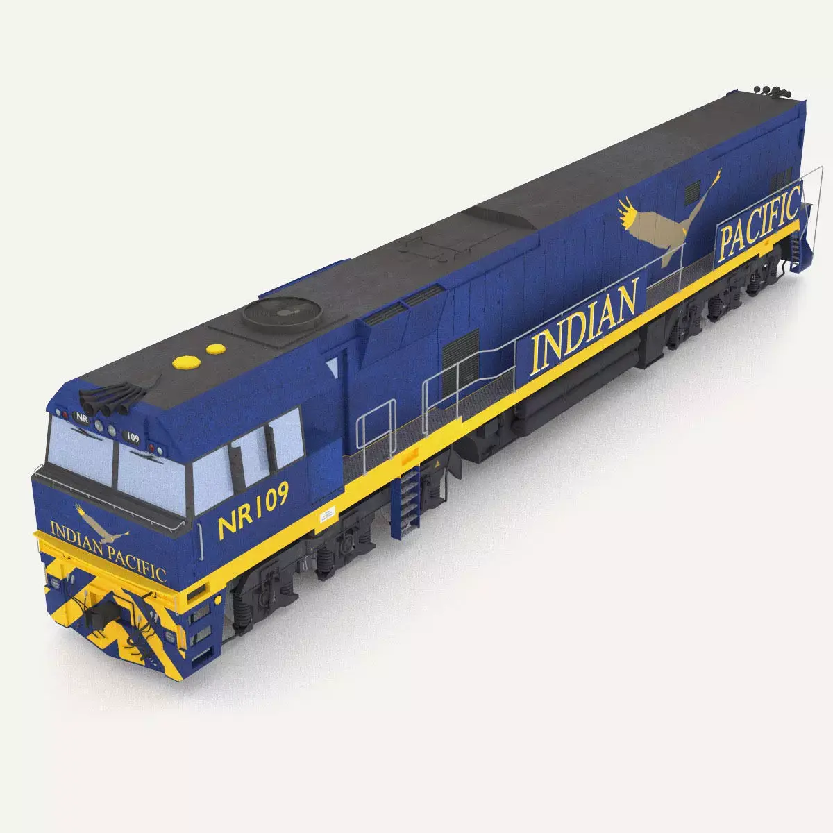 The Indian Pacific 3D model