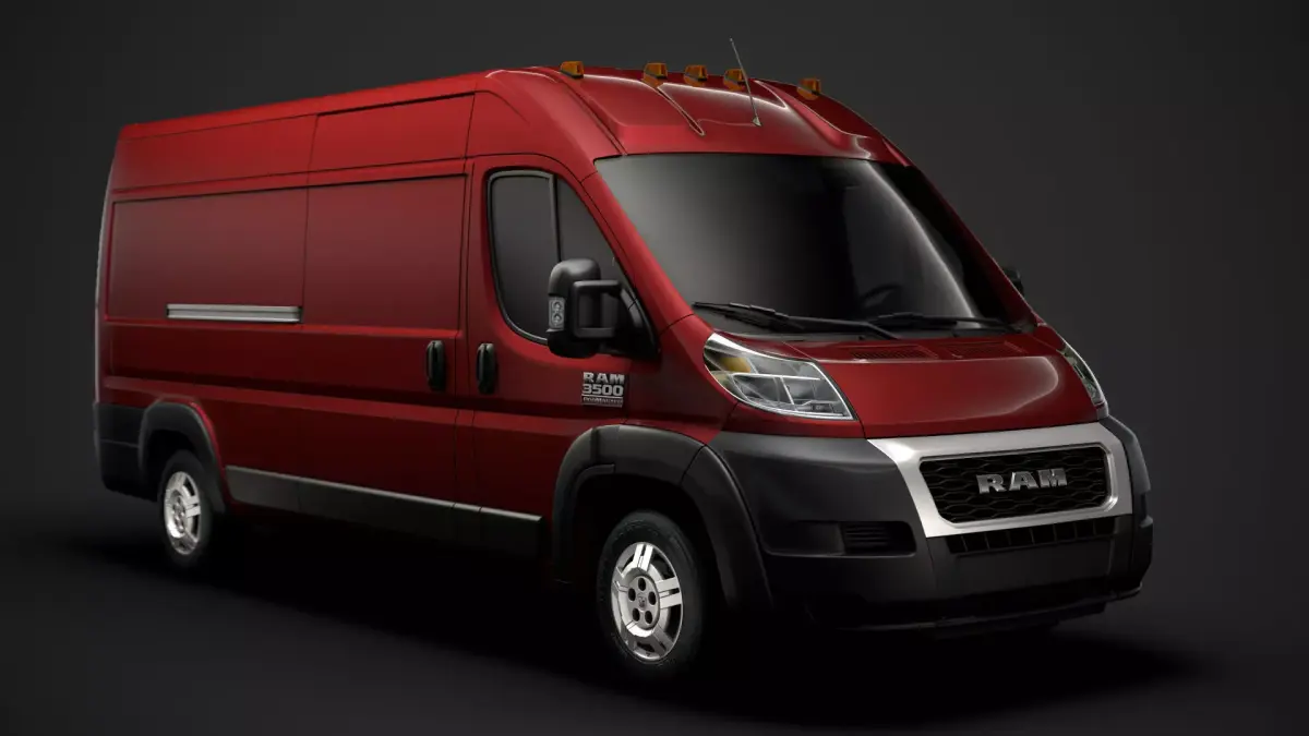 Ram Promaster Cargo 3500 HR 159WB EXT 2020 3D model