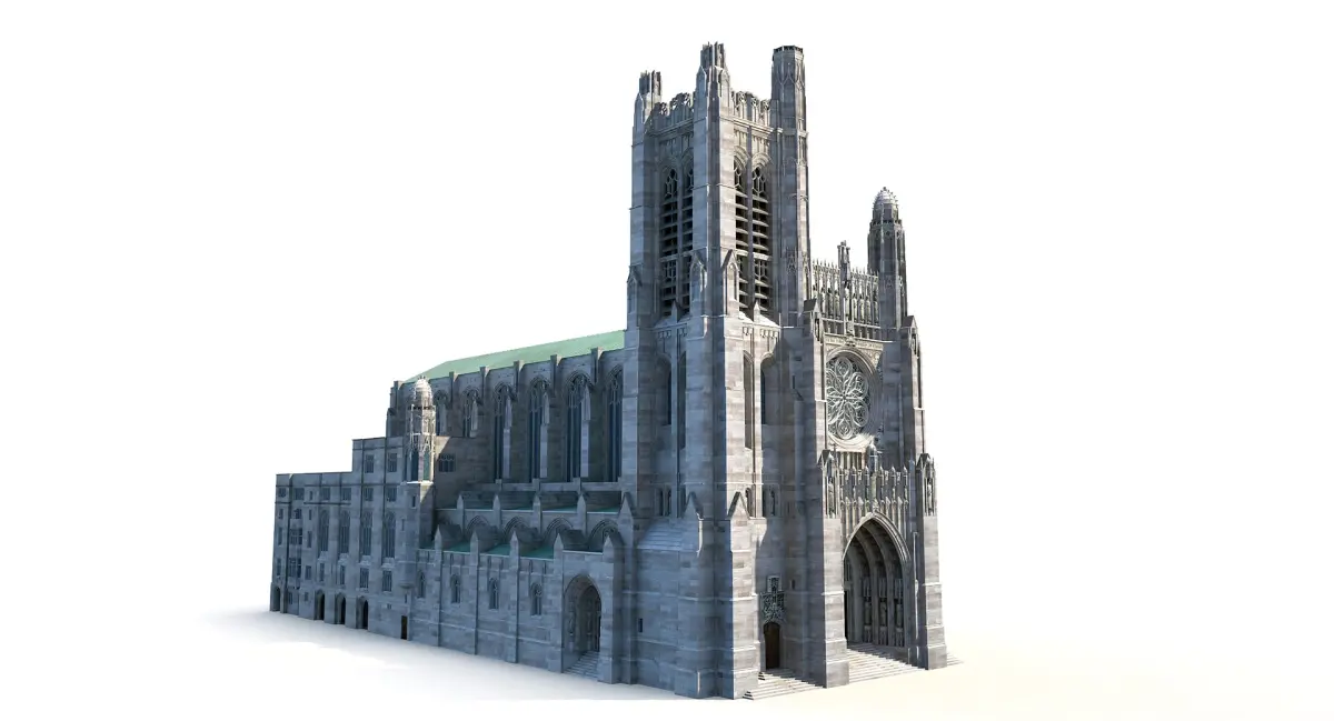 Saint Thomas Church 3D model