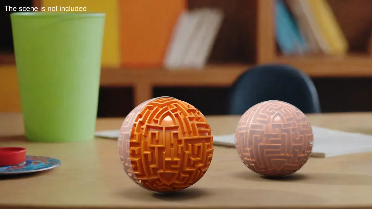 3D Puzzle Game Ball 3D model