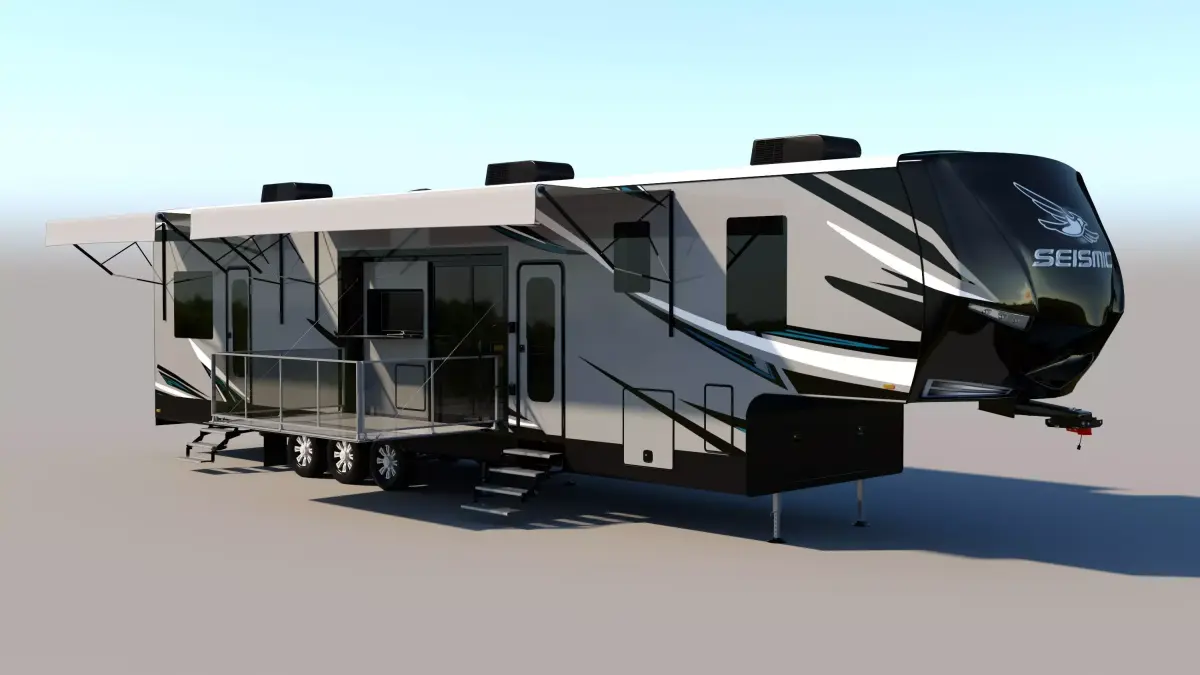 jayco SEISMIC 400w trailer house 3D model
