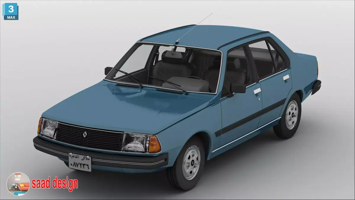renault 18 1978 3ds Max and lumion  3D model