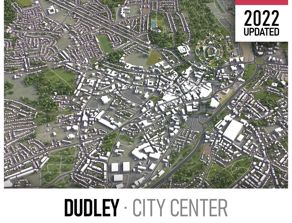 Dudley Low-poly 3D model