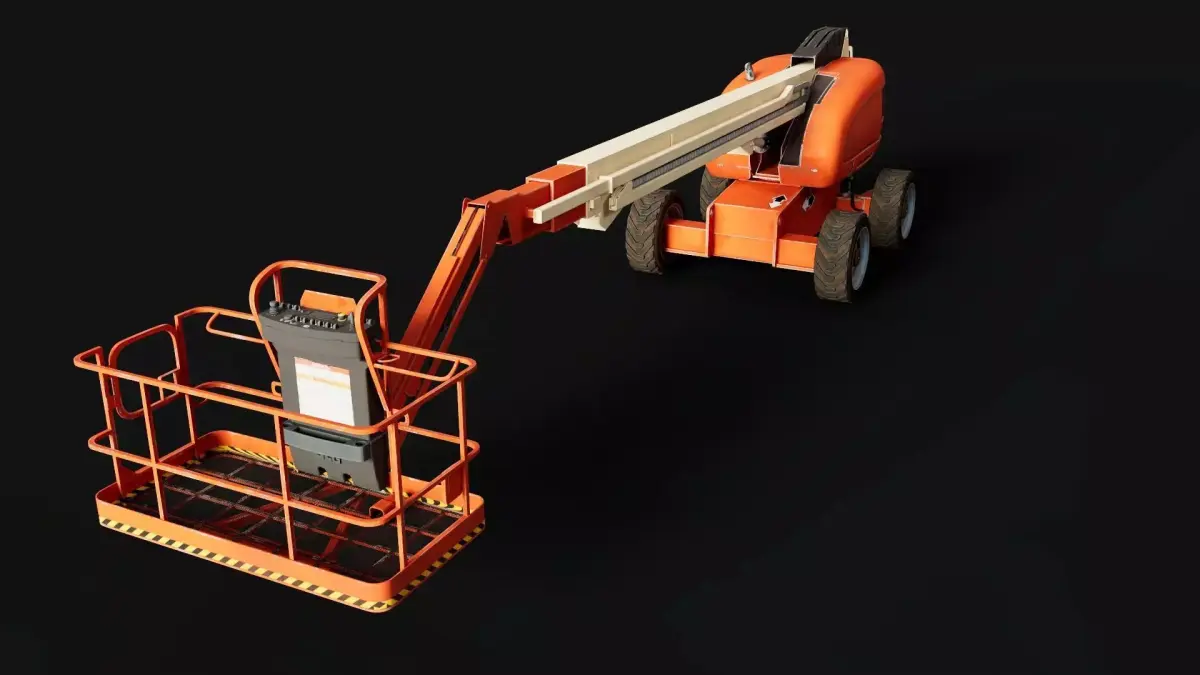 Crane 03 3D model