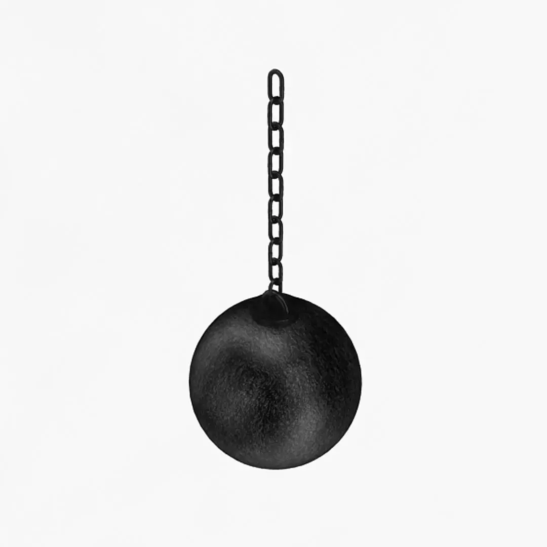 Wrecking Ball Low-poly 3D model