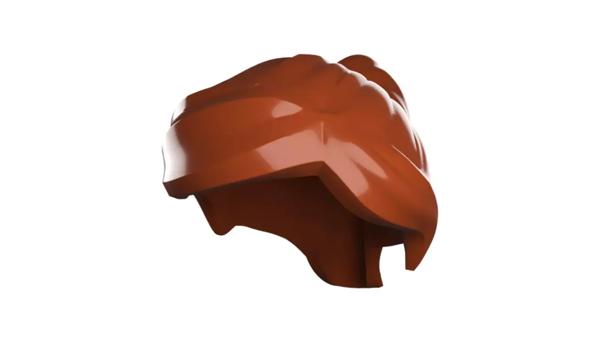 Custom3Dprint Minifigure Accessory - Minifigure Hair S2 - 004 3D print model