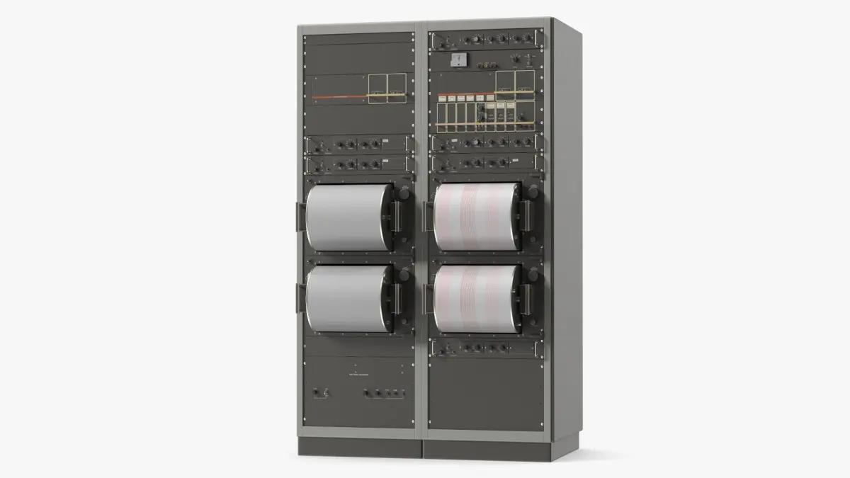 Seismograph Device for Measuring Earthquakes 3D model