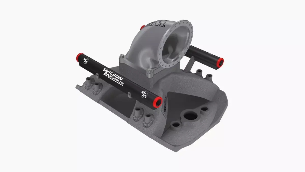 Wilson ProFiler intake manifold Low-poly 3D model