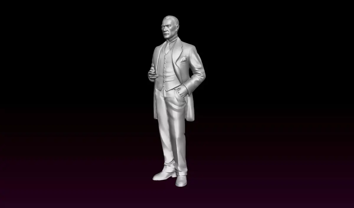 Ataturk 3D print model purchase