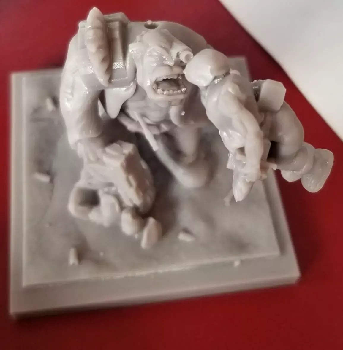 Ork Warboss 3D print model