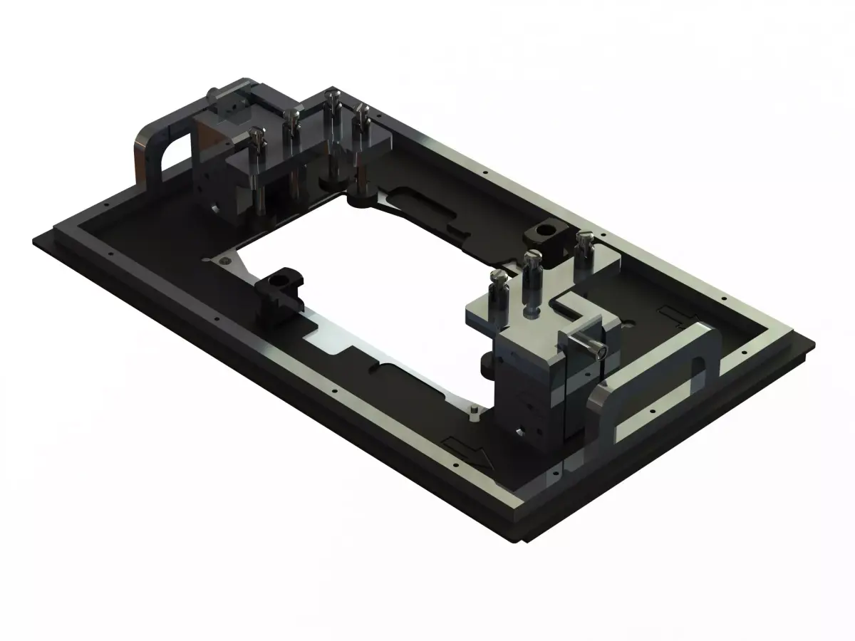 PCB Wave Soldering Pallet MOD5010 3D model